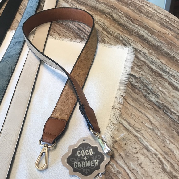 Coco+Carmen Handbag Purse Crossbody Luggage strap NWT - Picture 8 of 13